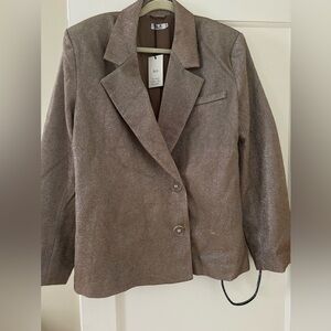 Elegant Brown Blazer